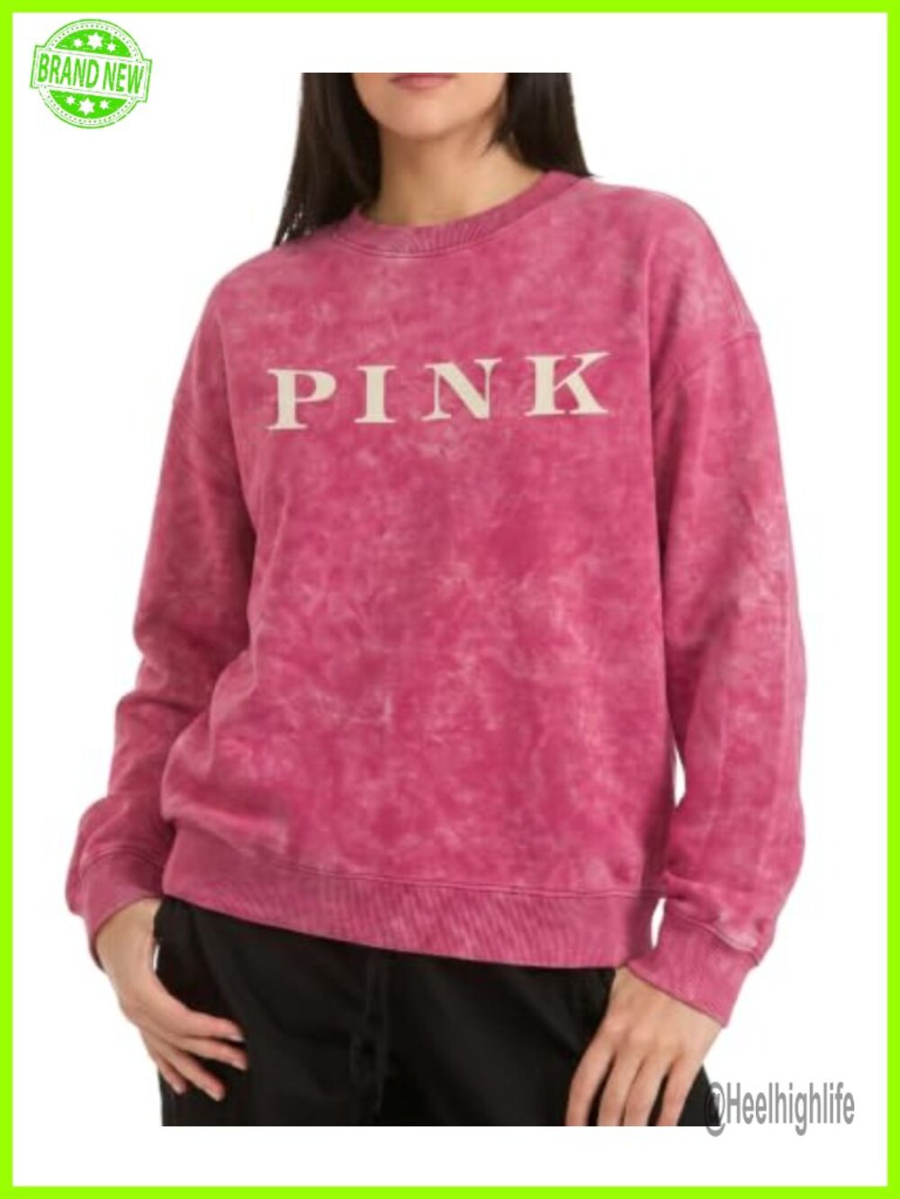 Oversized Crewneck Sweatshirt Cotton Polyester Fleece Pullover Women